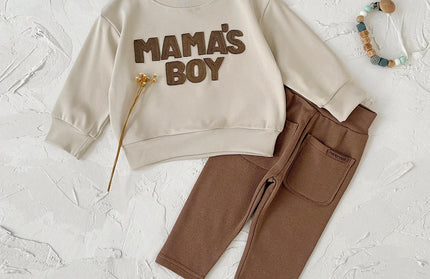 2026 Baby Boy Clothes MAMA'S BOY Sets