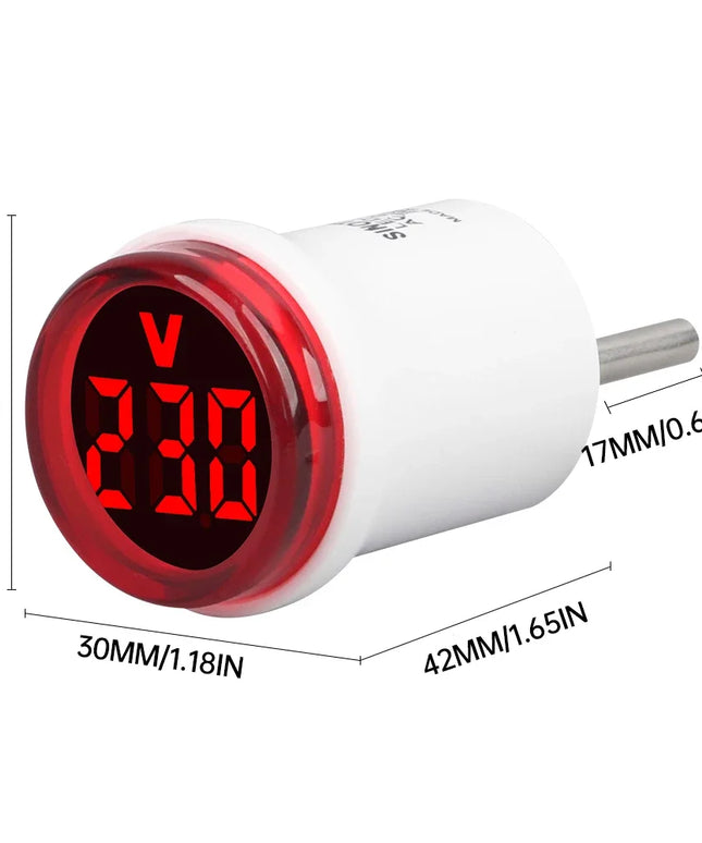 Circular LED Display, EU Plug, Digital LED Display