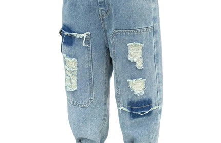 Loose-fitting casual jeans