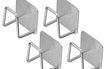 Silvery 4pcs