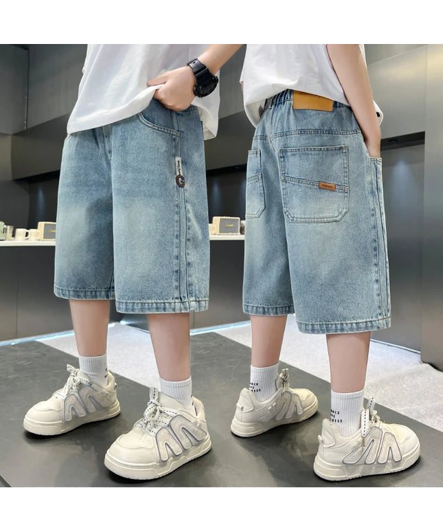 Boys Denim Shorts Teen Boys