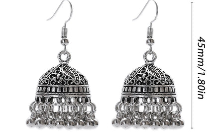 Classic Silver Color Small Earring