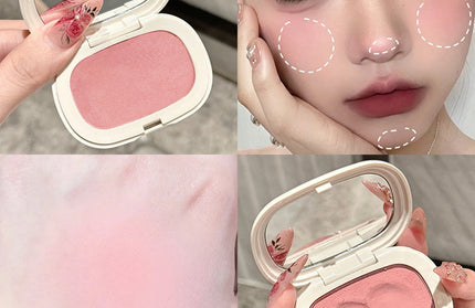 Single Color Blush Silky Texture