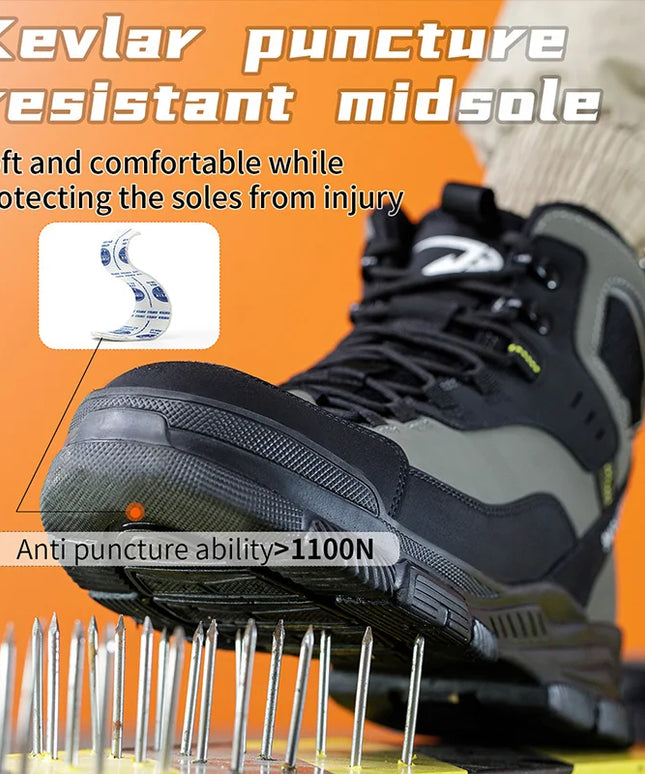 Boots Steel Toe Safety Shoes