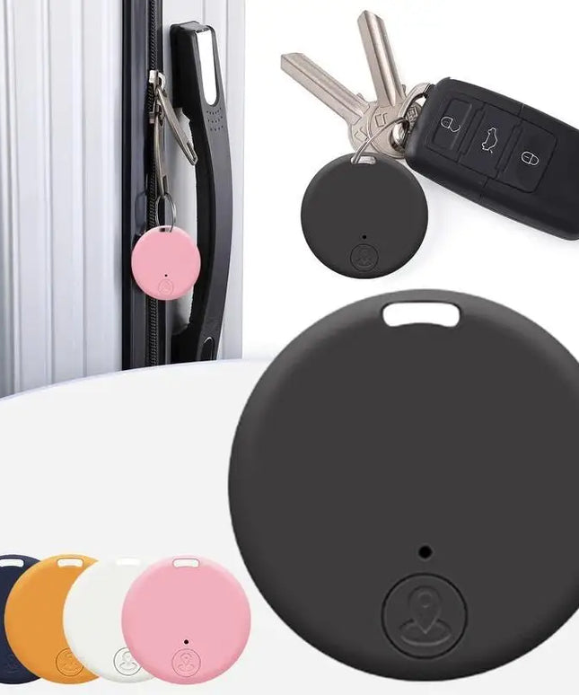 Mini GPS Mobile Bluetooth 5.0 Tracker Anti-Lost Device Round Anti-Lost Device Pet Kids Bag Wallet Tracking Smart Finder Locator