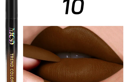 1Pcs Matte Waterproof Color Lip Gloss