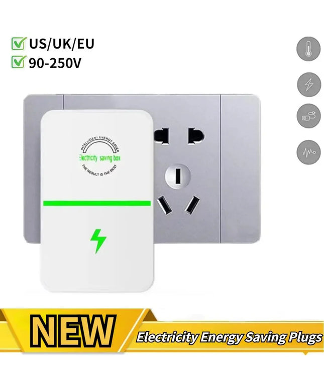 Electricity Energy Saving Plugs US/UK/EU 90-250V