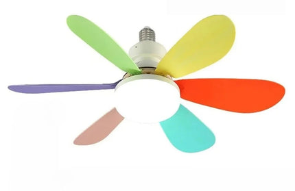LED 30W Ceiling Fan Light E27 with Remote Control for Dimming