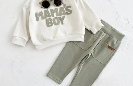 2026 Baby Boy Clothes MAMA'S BOY Sets
