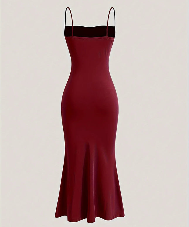 Ruched Cami Dress, Elegant Sleeveless Dress