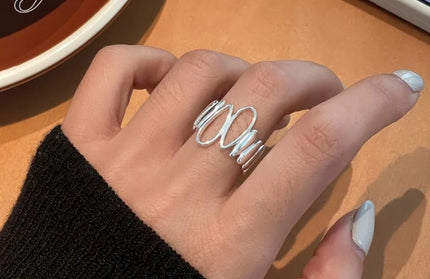 Couple 925 Sterling Silver Minimalist Handmade