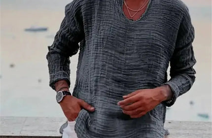 Beach Handsome Men Casual Shirt