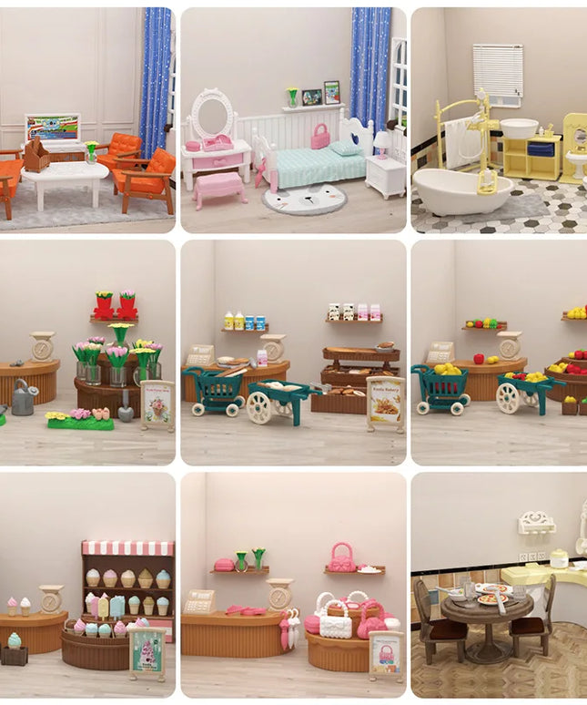 Mini supermarket shopping games