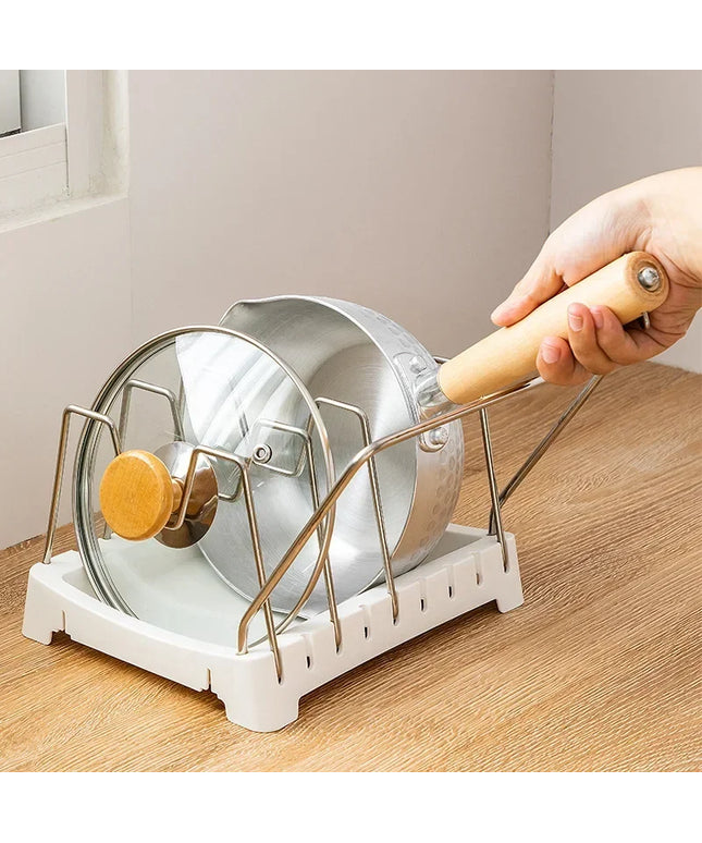 Organizer Adjustable Pot Lid Rack