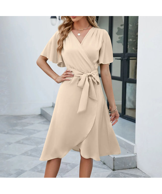 Spaghetti Elegant Ladies Dresses