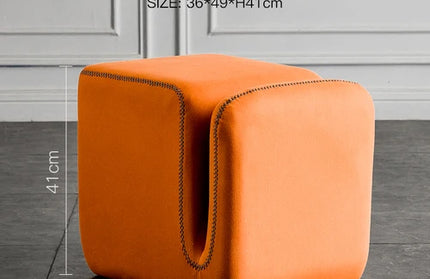 Sofa Stool Makeup Sitting Pier Fabric Shoe Changing Stool