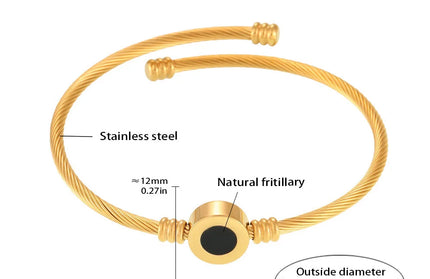 Modern Fritillaria Bracelets Bangle