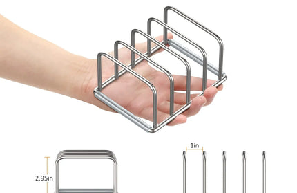 Kitchen Cabinet Organize Tray and Chopping Board Rack -