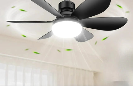 LED 30W Ceiling Fan Light E27 with Remote Control for Dimming
