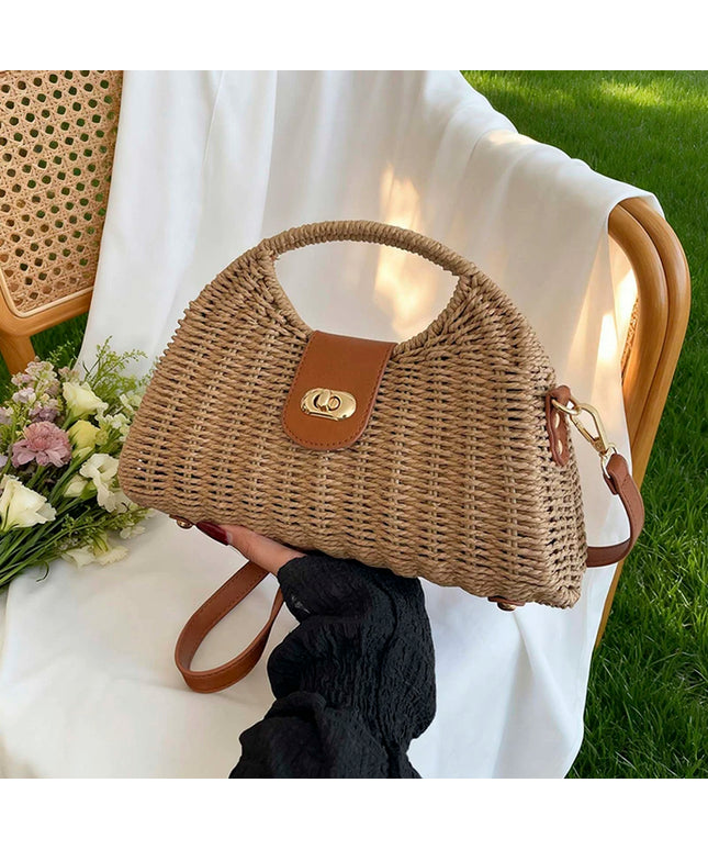 High Quality Women Straw Handbag