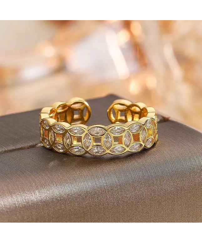 A coin ring for women