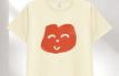 beige smile / 4T label 120