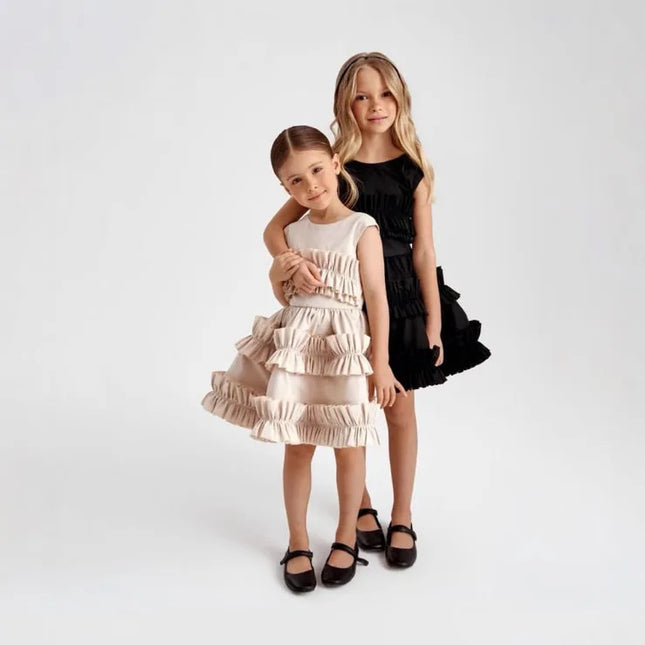Cake Lace Dress Court Vest Dress