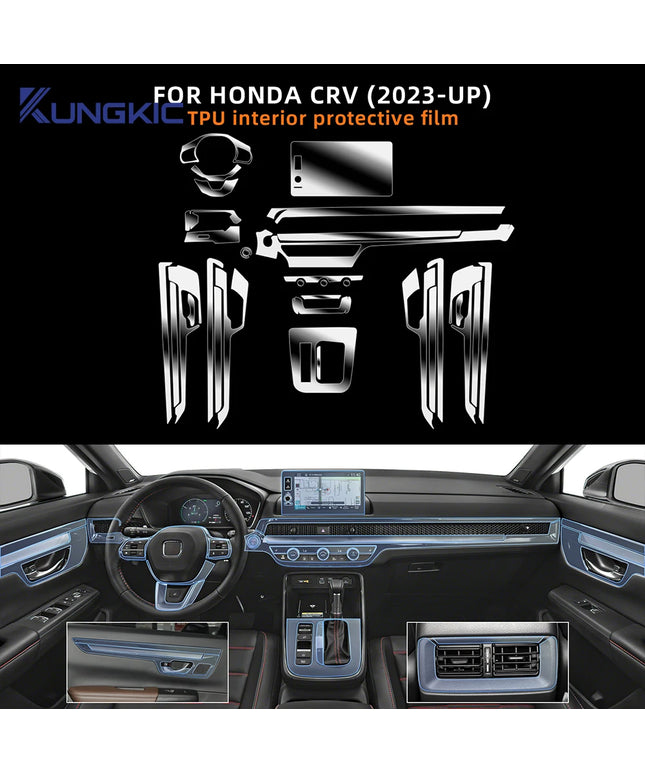 For Honda Interior Anti-scratch Protector Film