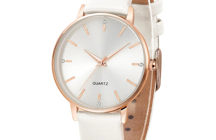 Leather Band Luxury Watches Quartz