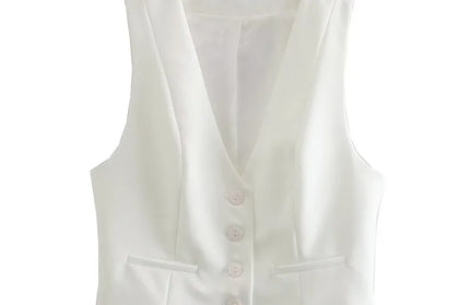 Koekop Vest Short Cropped Vest