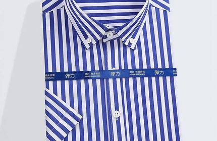 Summer new young men's striped