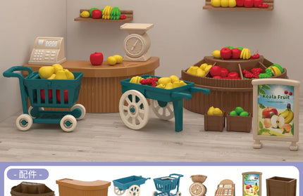 Mini supermarket shopping games