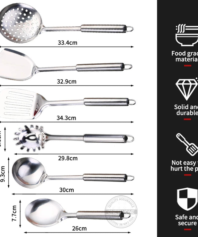 6 Pieces Kictche Cooking Utensil Set