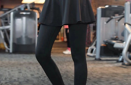 High Waist Gym  Running Skirt