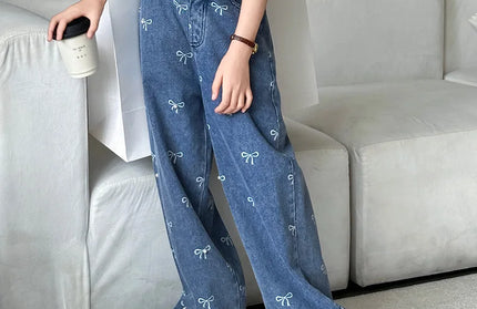 Trendy Straight Denim Jeans