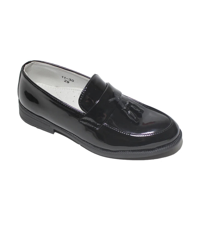 Kids Patent PU Leather Shoes Soft