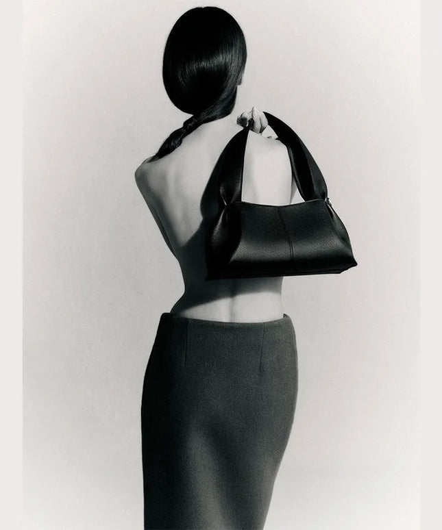 Lychee Pattern Shoulder Bag