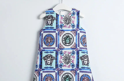 Rose Printing Children Costumes