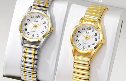 Middle aged and elderly watches