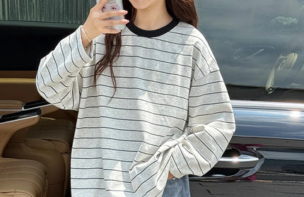 Girls Striped Spring T-Shirt