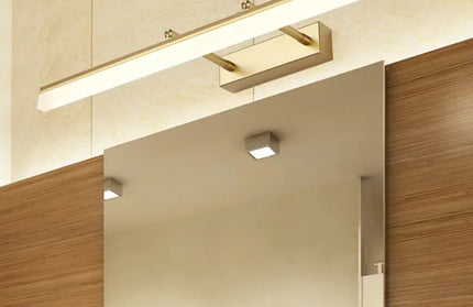 Bathroom Mirror Front Wall Lamp Waterproof Anti-fog Retractable Sconce