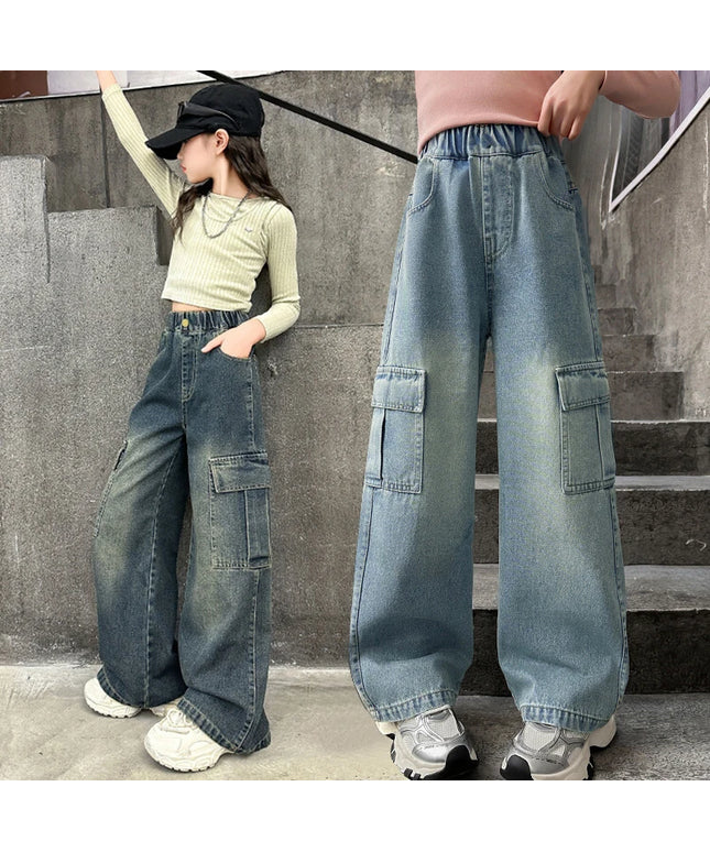 Trendy Cool Cargo Jeans