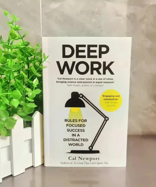 Book By Cal Newport Rules for Focused Success In A Distracted World