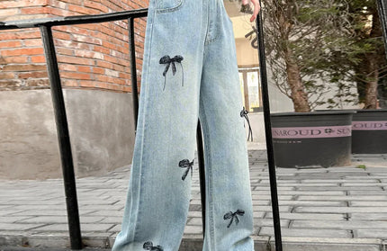 Trendy Straight Denim Jeans
