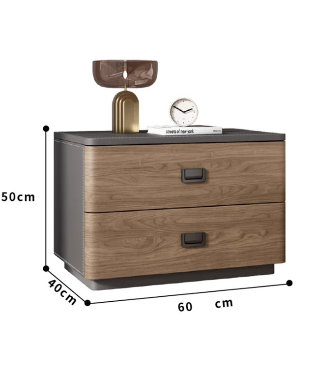 Bedroom Storage Bedside Table Italian Style Space Saving Bedside Tables