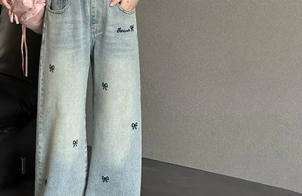 Trendy Straight Denim Jeans