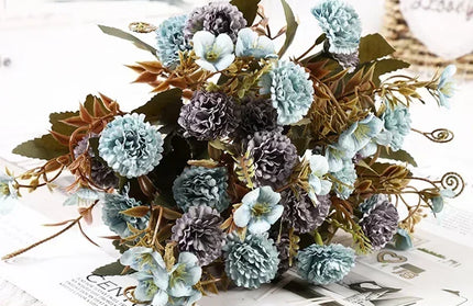 Artificial Flowers Silk Lilac Bouquet
