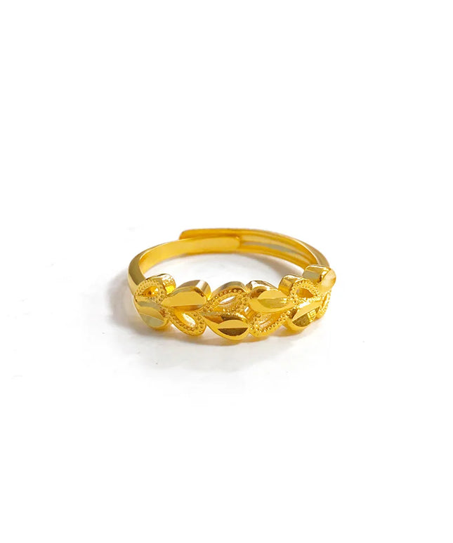 100% 18K Gold Jewelry ring