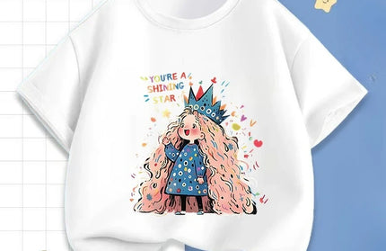 Kids Cartoon Graphic T-Shirt (Unisex)