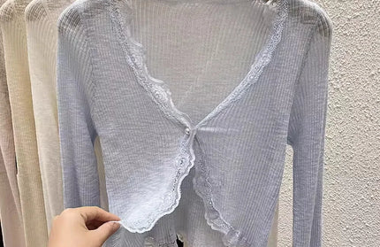 Korean Short Sleeve Open